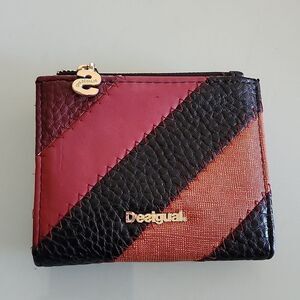 Desigual Leather Bifold Wallet